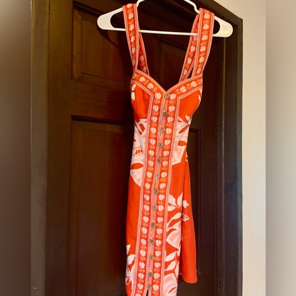 Farm Rio Lace Monsteras Mini Dress, size XS, never worn - Picture 3 of 6